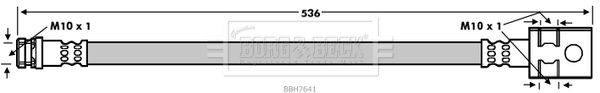 BORG & BECK stabdžių žarnelė BBH7641